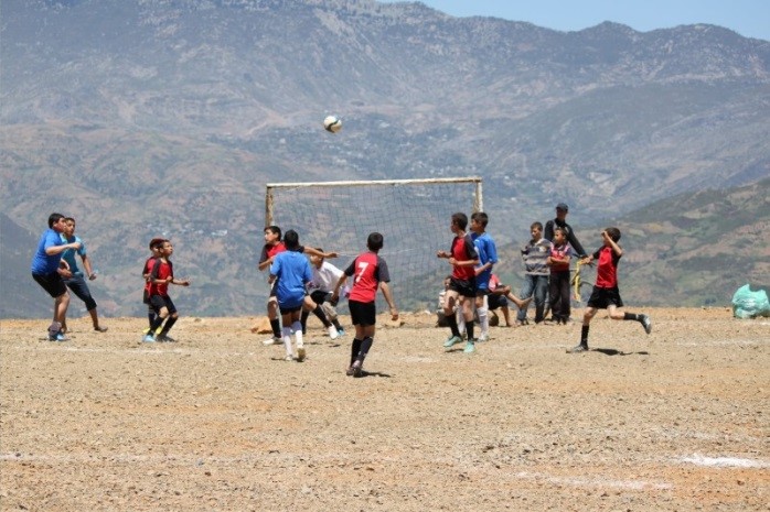 Tournament held in the beautiful rural hamlet of Khizana near Bab Taza, province of Chefchaouen